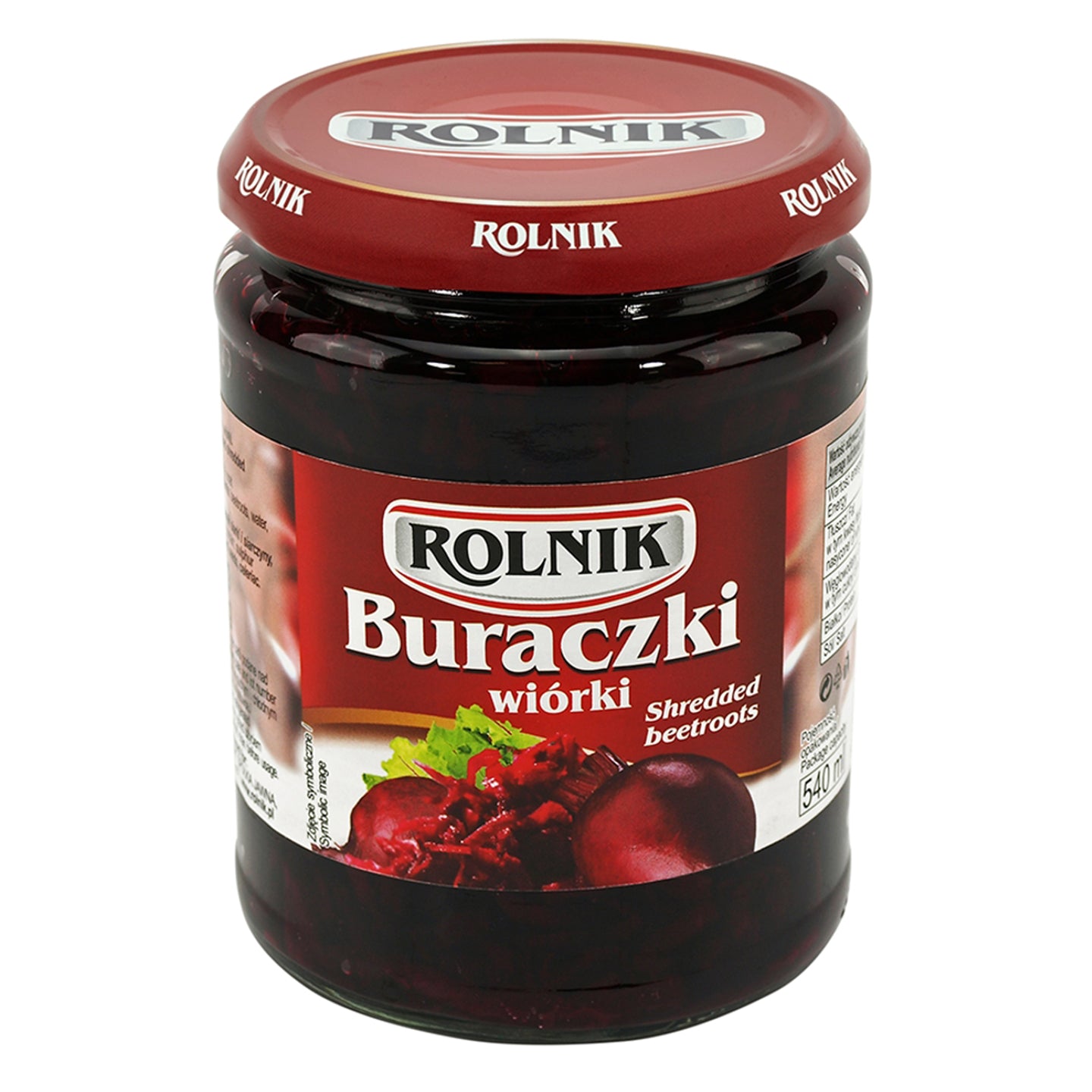 Rolnik Shredded Beetroot 540ml/490g