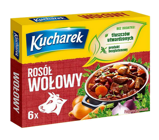 Kucharek bullion beef soup 60g