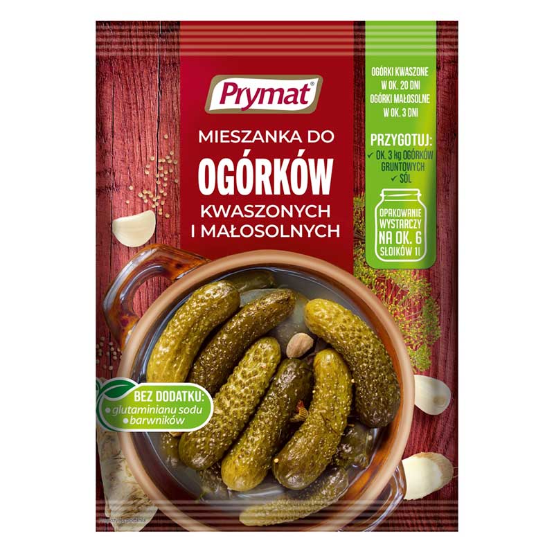 Prymat seasoning for pickled and fermented cucumbers 40g