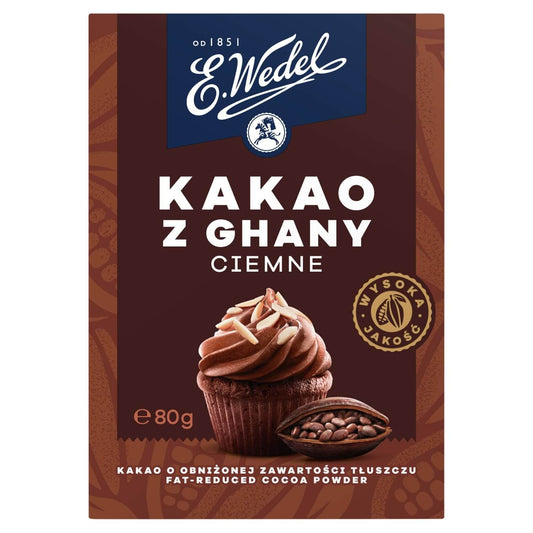 KAKAO WEDEL CIEMNE Z GHANY 80G