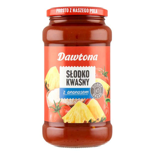 DAWTONA SWEET AND SOUR SAUCE WITH PINEAPPLE 520G