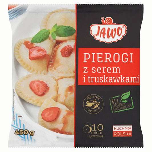 JAWO PIEROGI 450G Z SEREM I TRUSKAW