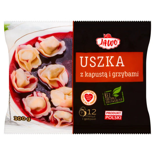 Uszka with cabbage and mushrooms 300g