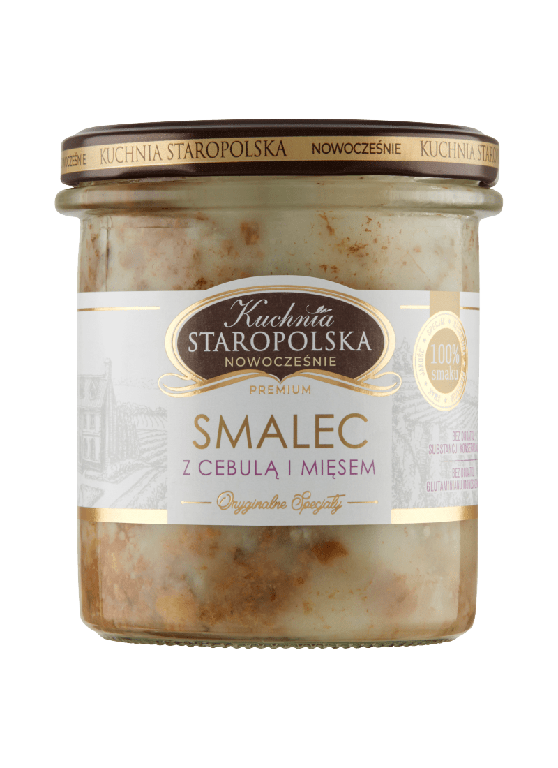 Staropolska Lard with Onion 260g