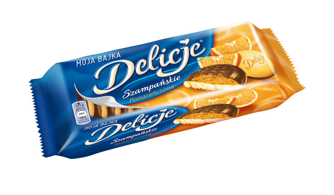 Delicje Orange 147g