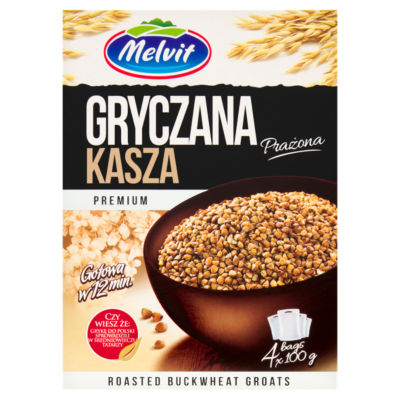 Melvit Roasted Buckwheat 400g