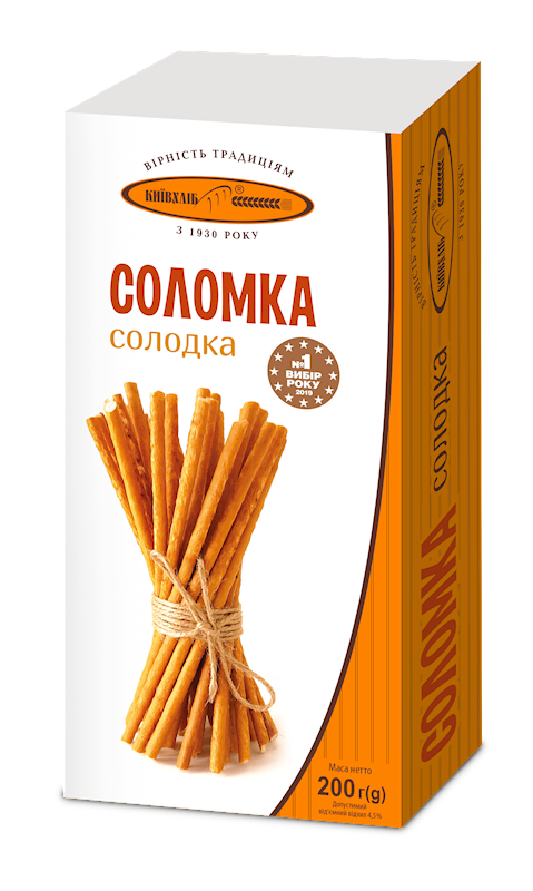 Cookies "Sweet Straw" 200 g, Kyey Hleb