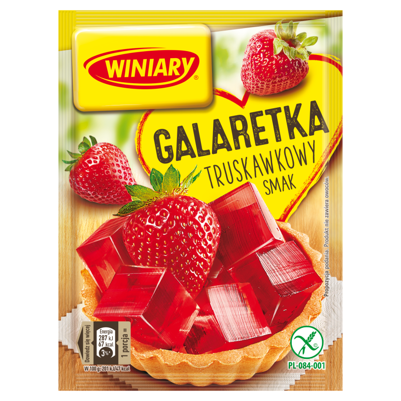 Winiary strawberry gele 71g