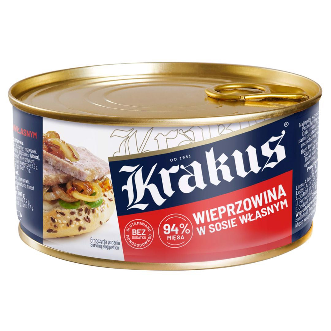 Krakus Pork in Its Own Sauce 300g