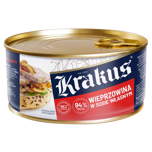 Krakus Pork in Its Own Sauce 300g