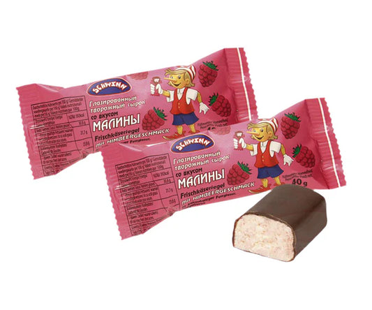 Schwinn raspberry cottage cheese bar 40g