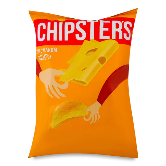 Chipsters Potato Chips Cheese Flavor 60g