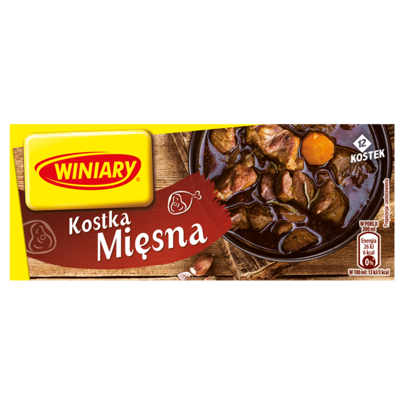 Winiary Meat Stock Cubes 120g