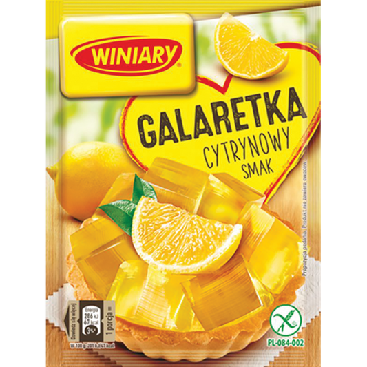 Winiary Lemon Jelly Dessert 75g