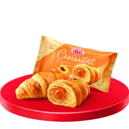 Lukas Apricot Croissant 45g