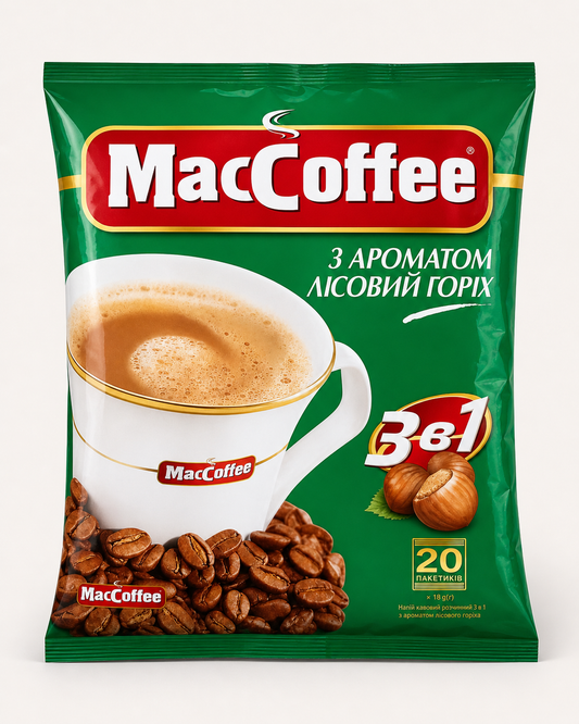 Maccoffe with hazelnut 360g