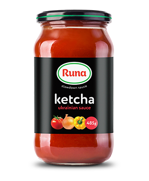 Runa Ukrainian ketchup 485g