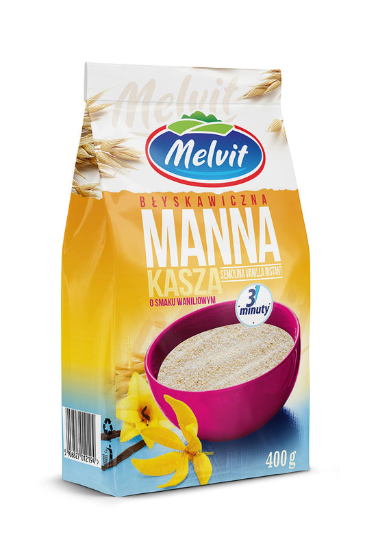 Melvit Vanilla Semolina Porridge 400g