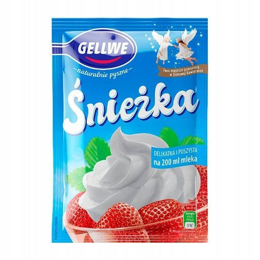 Gellwe Śnieżka Whipped Cream Dessert Mix 60g