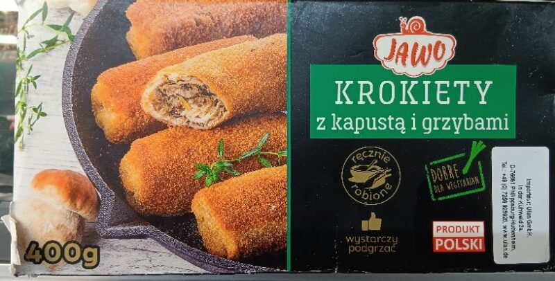Croquettes with Cabbage and Mushrooms 400 g