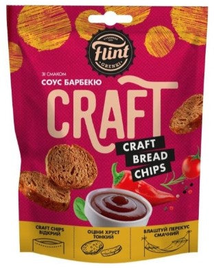 Flint Craft BBQ Rye-Wheat Croutons 80g