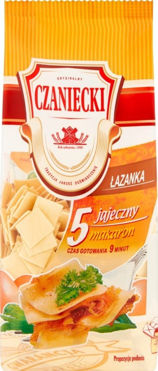 Czaniecki lazanka makaron 250G