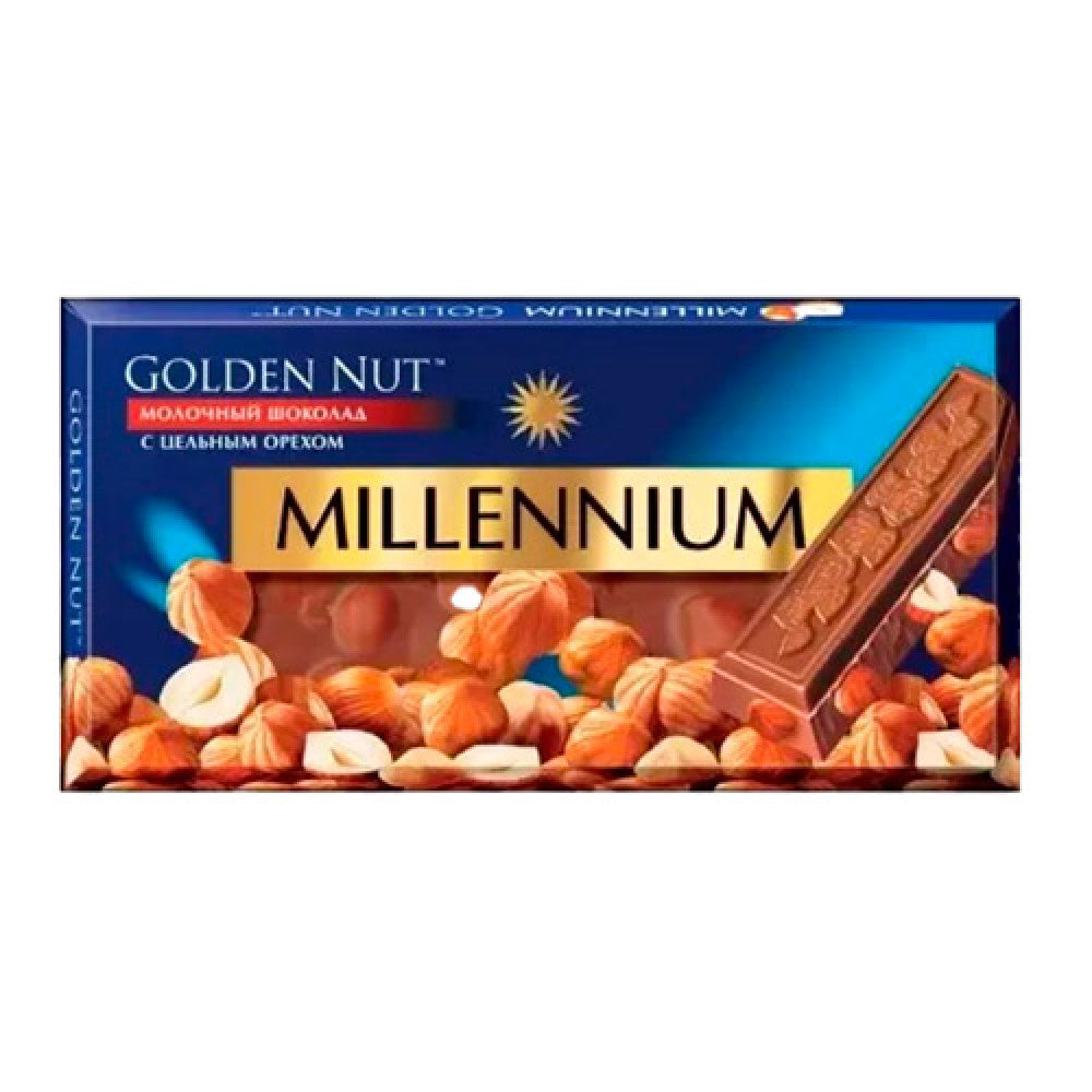 Millenium with whole hazelnuts 100g