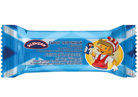 Cottage cheese bar with condensed milk 45g