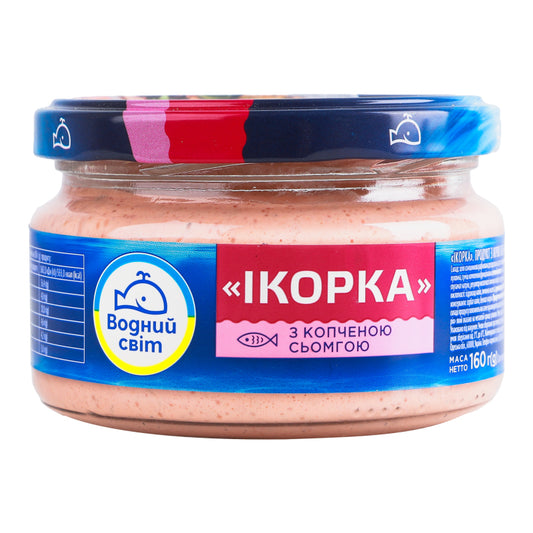 Ikorka med røget laks 160g
