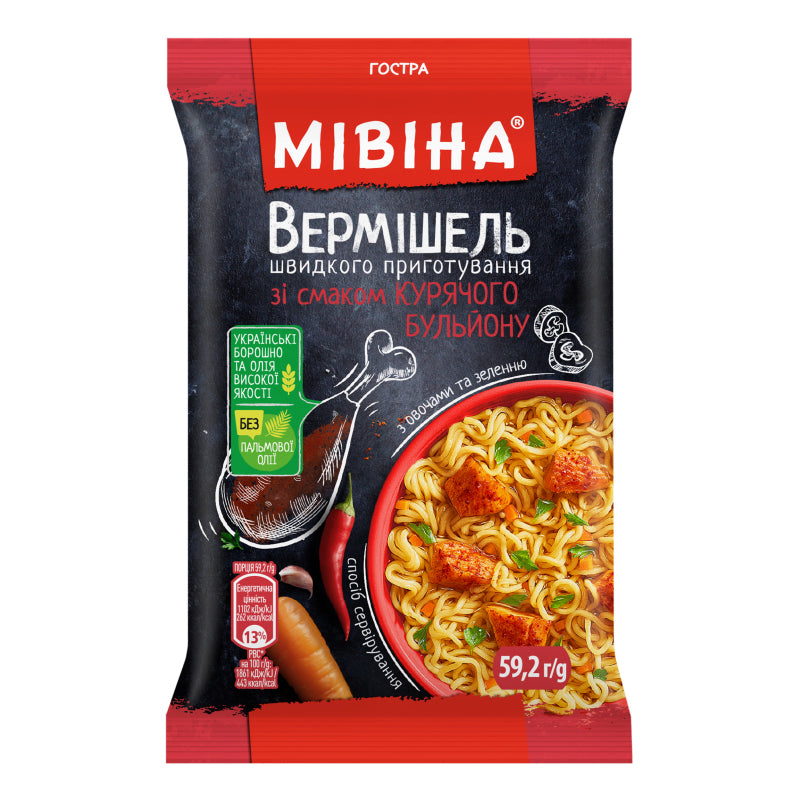 Miwina Spicy Chicken Noodles 59.2g