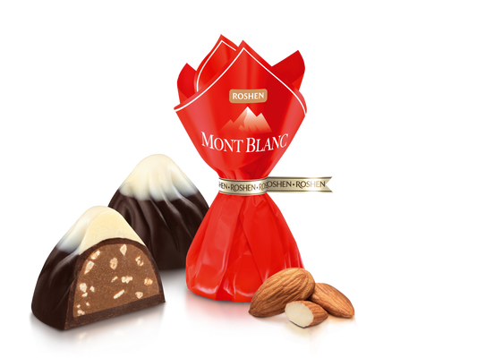 Roshen Mont Blanc with Almond