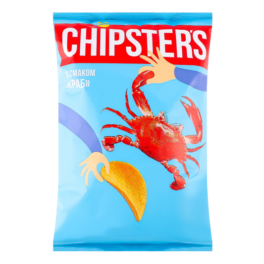Chipsters Crab 120g
