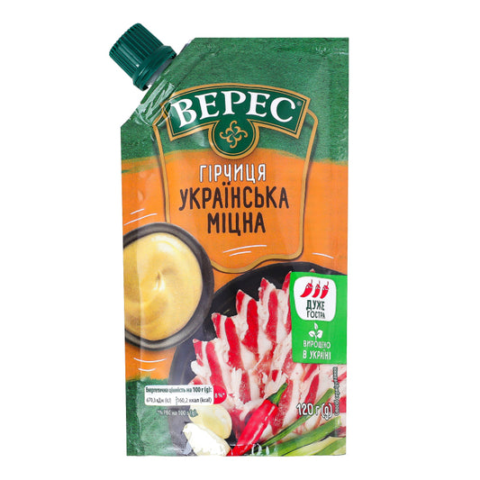 Veres mustard Ukrainian 120g