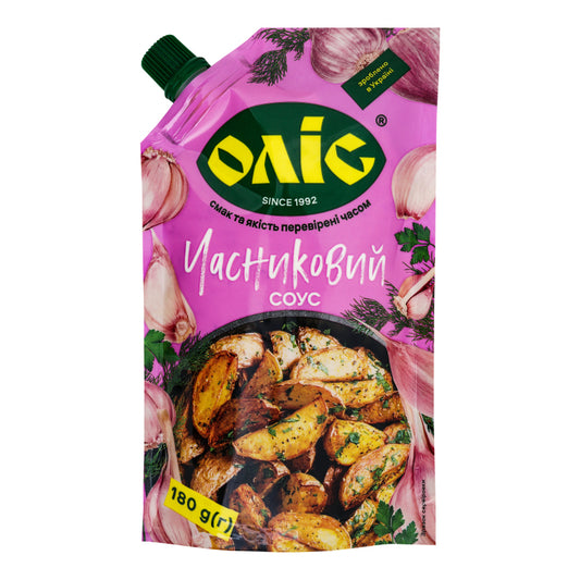 UA Olis Mayonnaise garlic 30% DP 180ml