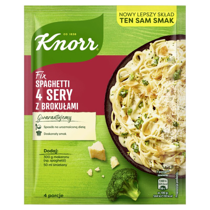 Knorr Spaghetti 4 cheese with broccoli 39g