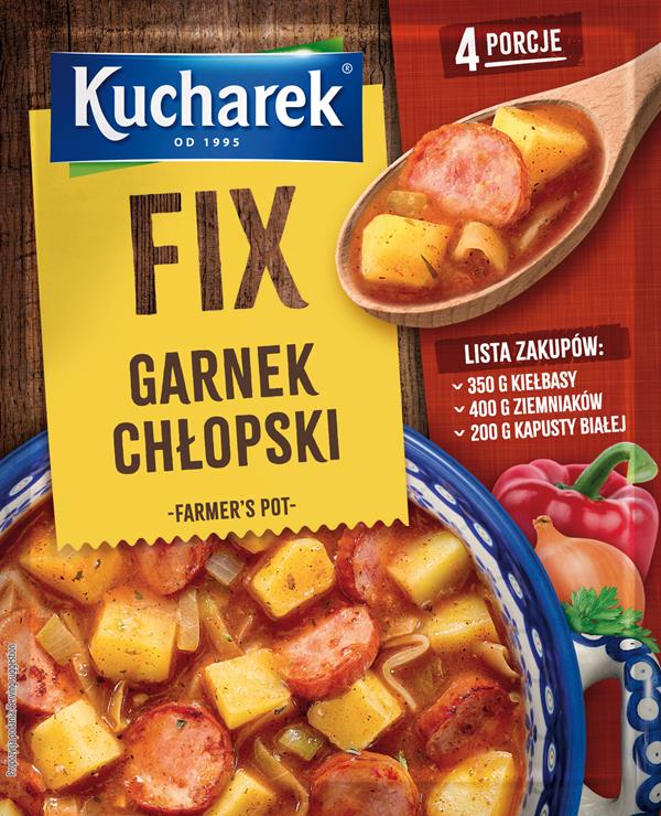 Kucharek Country-Style Pot Seasoning Mix 40g