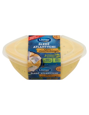 LISNER FILET ŚLEDZIOWY W SOSIE MUSZTARDO...