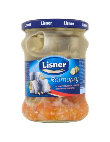 Lisner sildefilet i eddike saltlage 400g