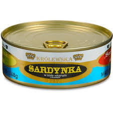 Krolewskie Sardines in Their Own Sauce 240g