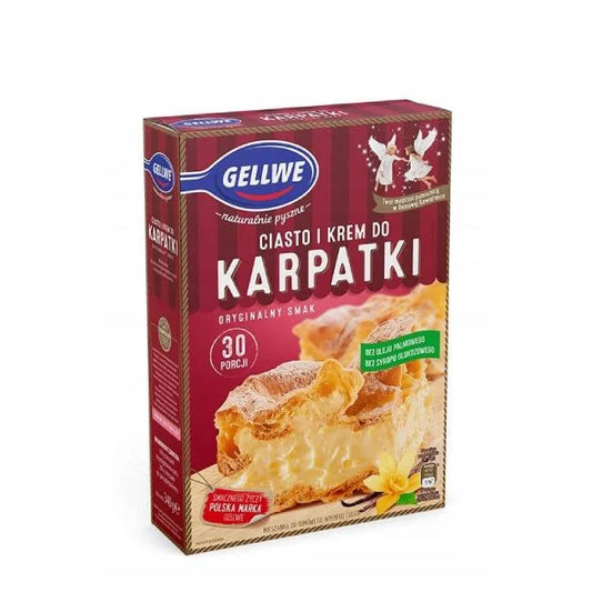 Gellwe cake and whipped cream for karpatka 340g