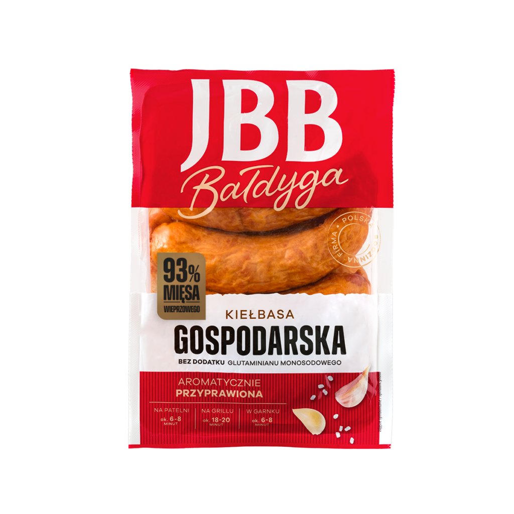 JBB Gospodarska Short Sausage – Sold by Weight