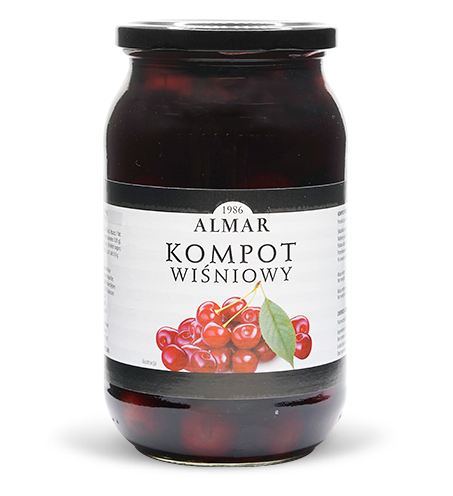 Almar cherry compote 900ml