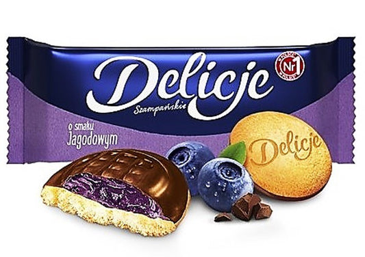 Delicje Blueberry 147g