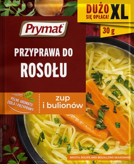 Ready soup seasoning and bouillon 30g