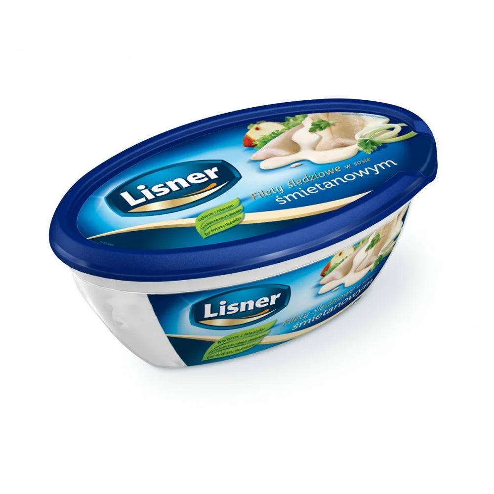 Lisner Herring Fillets in Crème Fraîche Sauce 160g