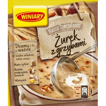 Winiary zurek with mushrooms 49g