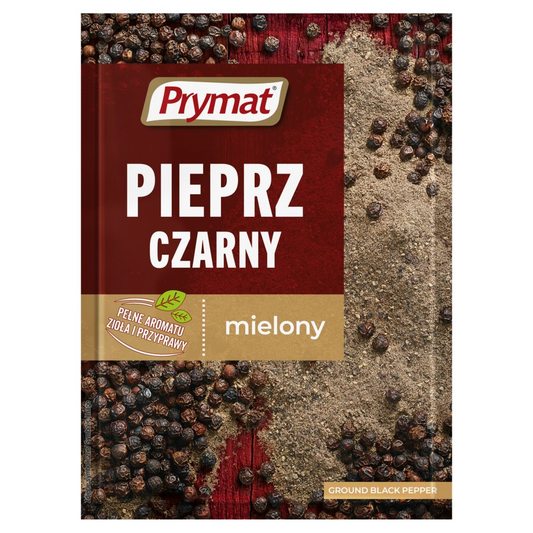 PRYMAT GROUND BLACK PEPPER 20g