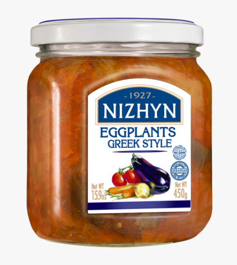 Nizhyn Aubergine Greek Style 450g