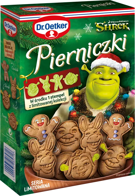 DR.OETKER SHREK GINGERBREAD CAKE 260 g