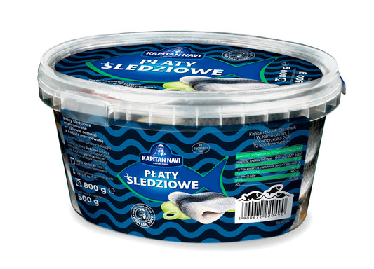 Kapitan Navi Sildefilet marineret i eddike saltlage 8...
